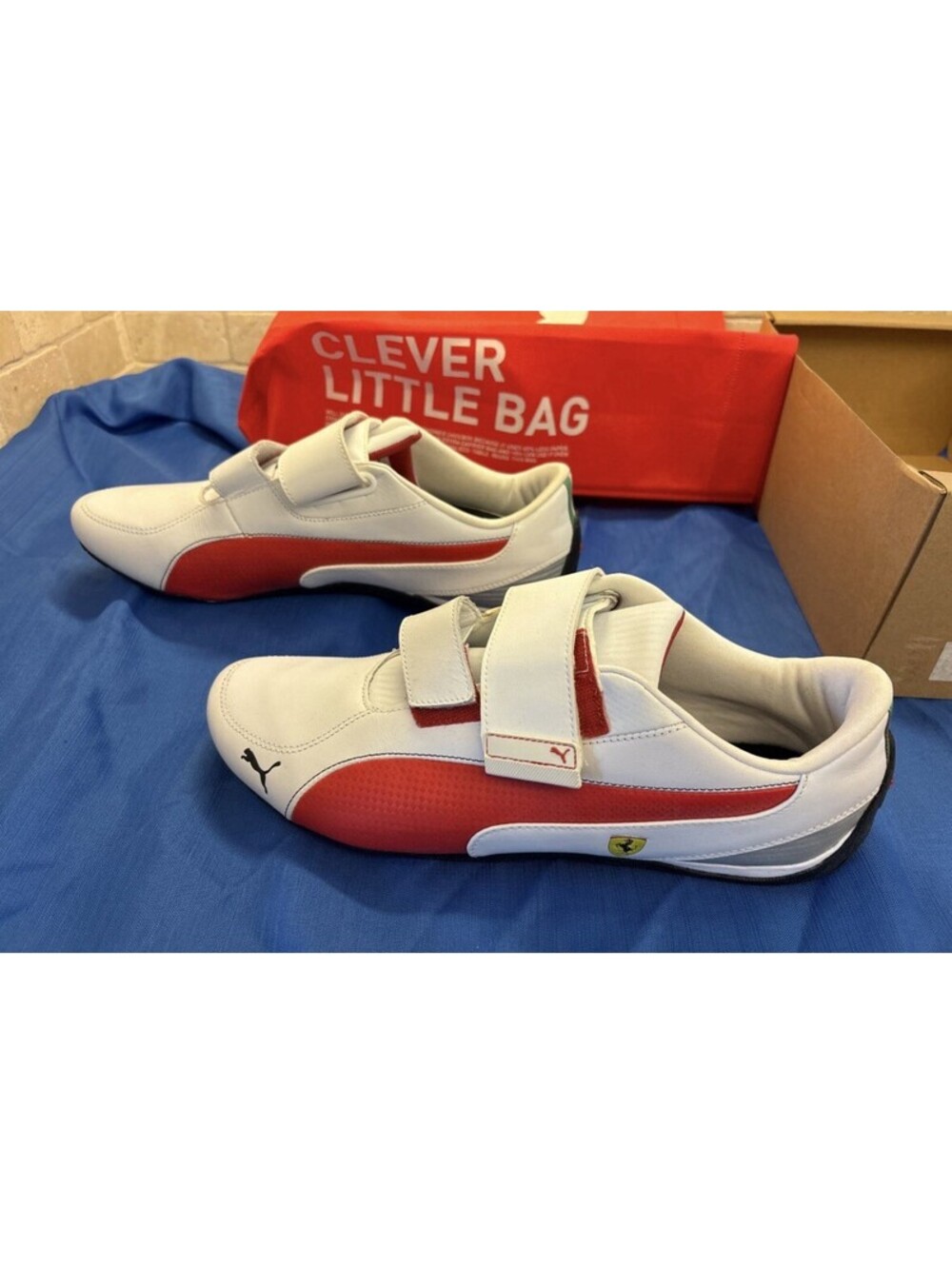 Puma Ferrari Drift Cat 4 SF 304028-01 Red White Men’s 10.5 w/ Original Box”